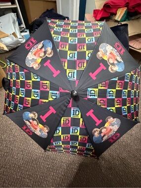 Rare One Direction 1D Folding Umbrella Collectible Fan Merchandise